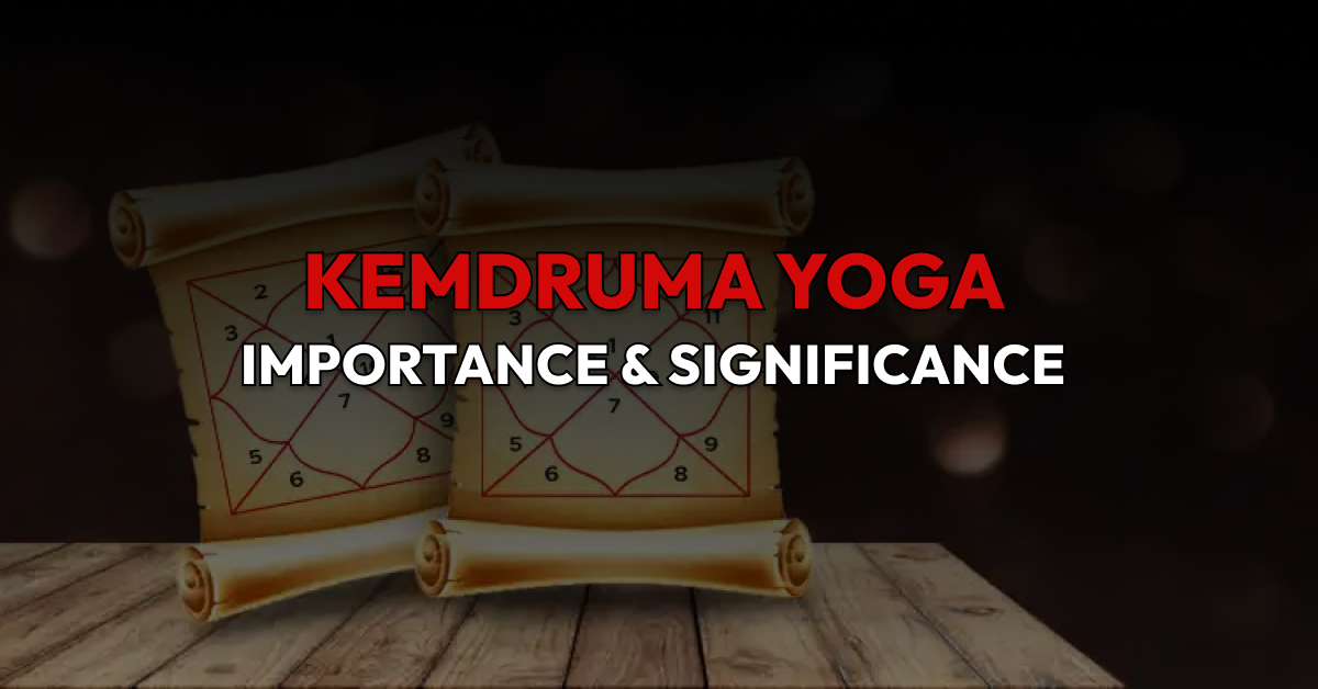 kemdruma Yogas in Vedic Astrology